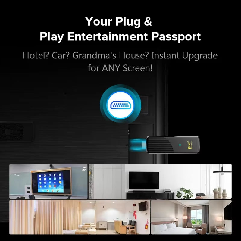 TV98 ATV X9 Smart Media Player – Android 14 with Voice Remote Control