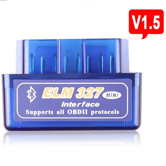 Bluetooth ELM327 OBD2 Scanner V1.5 V2.1 Car Diagnostic Tool – Check Engine Code Reader for Vehicle Diagnostics