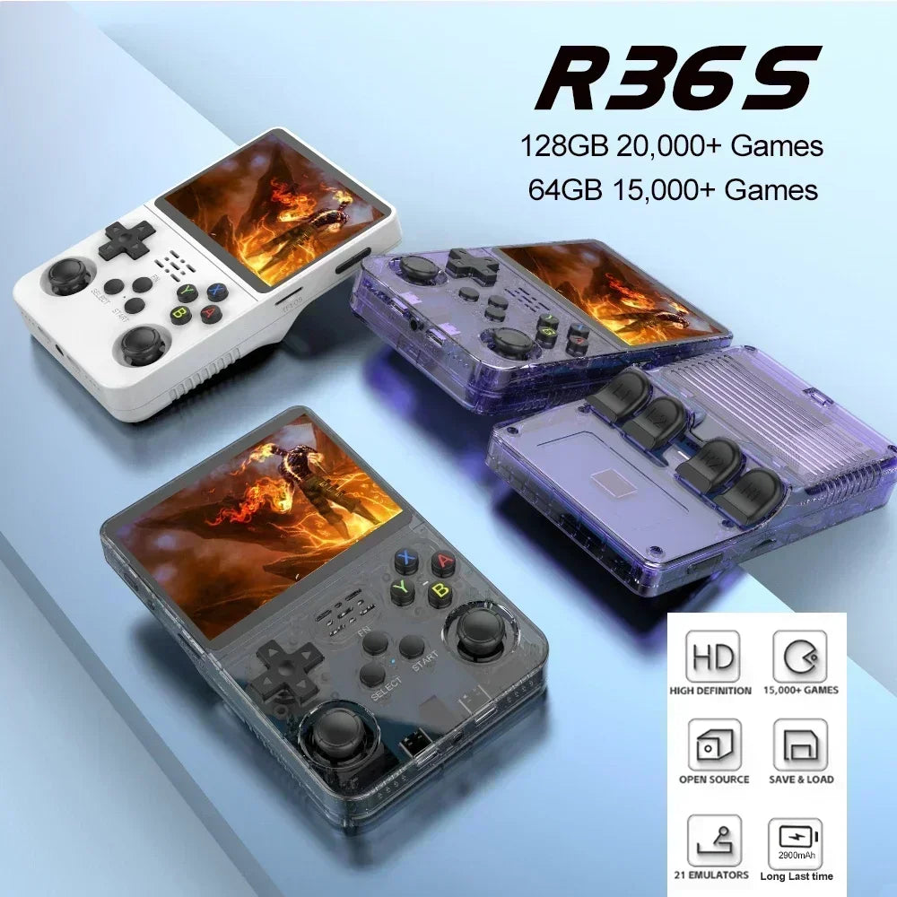 R36S Open-Source Retro Handheld Console