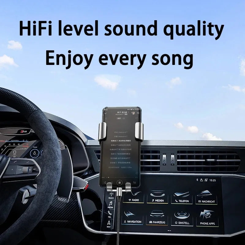 USB-C to 3.5mm AUX Audio Cable – Premium Headphone & Car Speaker Adapter