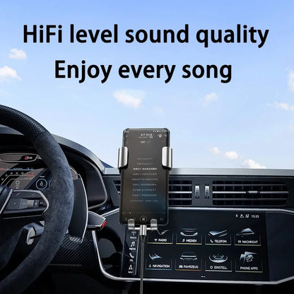USB-C to 3.5mm AUX Audio Cable – Premium Headphone & Car Speaker Adapter