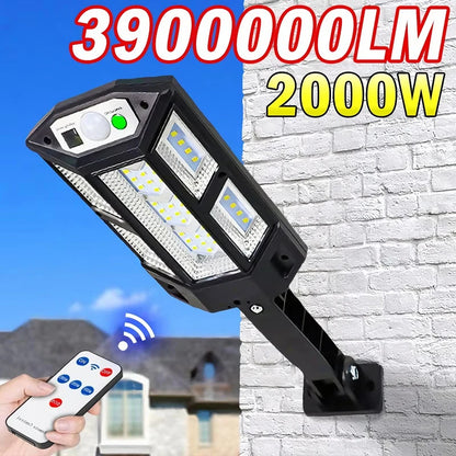 Ultra-Bright Solar Outdoor Street Light – Motion Sensor & IP65 Waterproof