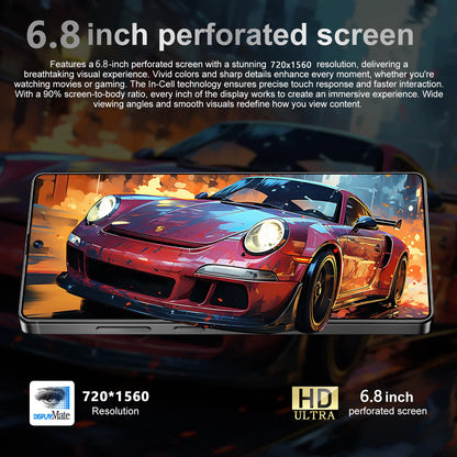 6.8" Smartphone with Hidden Stylus – 128GB, Octa-Core & Dual-SIM
