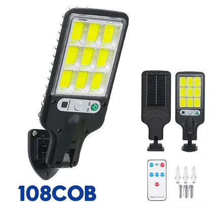 Ultra-Bright Solar Outdoor Street Light – Motion Sensor & IP65 Waterproof