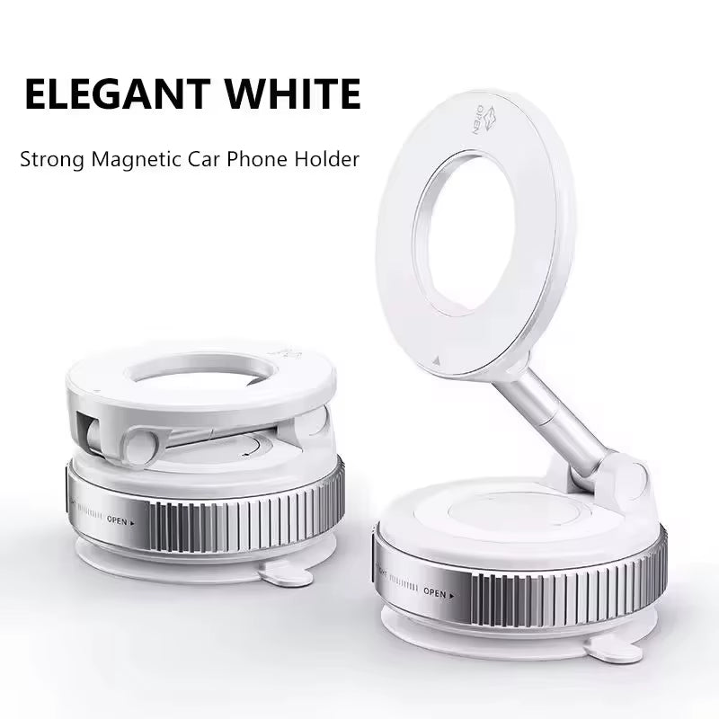 Foldable Magnetic Car Phone Holder – Multi-Angle Adjustable Navigation Mount