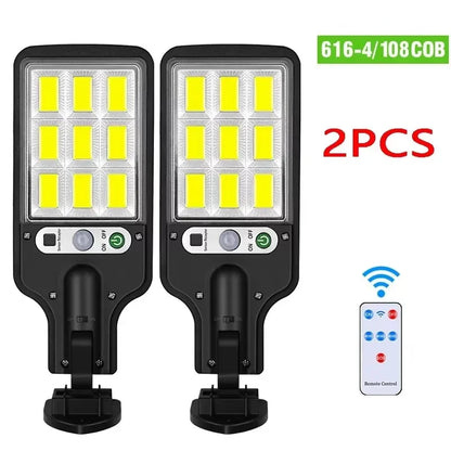 Ultra-Bright Solar Outdoor Street Light – Motion Sensor & IP65 Waterproof