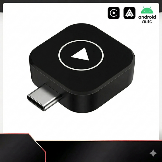 2In1 Wireless Carplay Dongle Wireless Android Auto Adapter AI Smart Box Car Intelligent Systems for Car with Wired Carplay