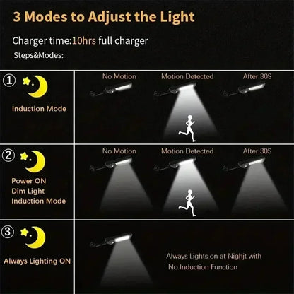 Ultra-Bright Solar Outdoor Street Light – Motion Sensor & IP65 Waterproof