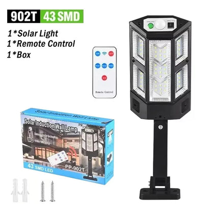 Ultra-Bright Solar Outdoor Street Light – Motion Sensor & IP65 Waterproof